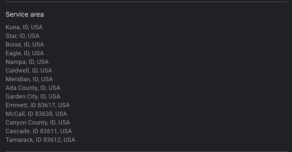 Add Service Locations To Your GBP